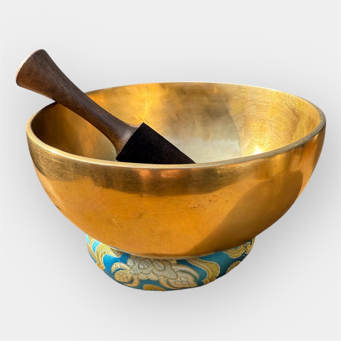 Bol Tibétain 7 Métaux Naturels – Note Sol – 215 mm – 1529 g