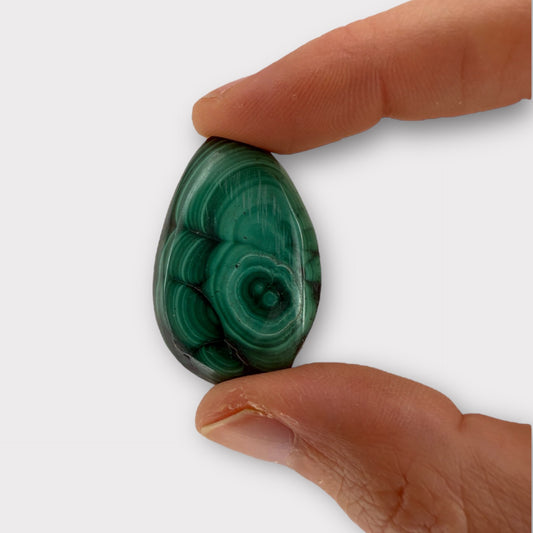 Pierre roulée malachite