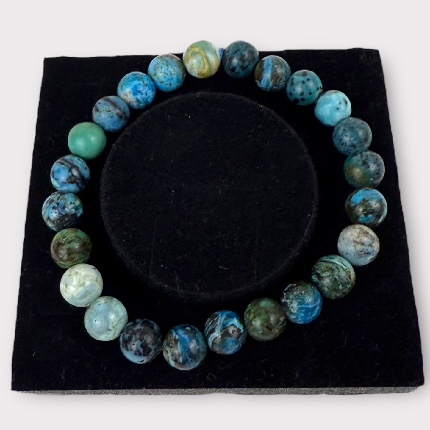 Bracelet opale bleue des andes