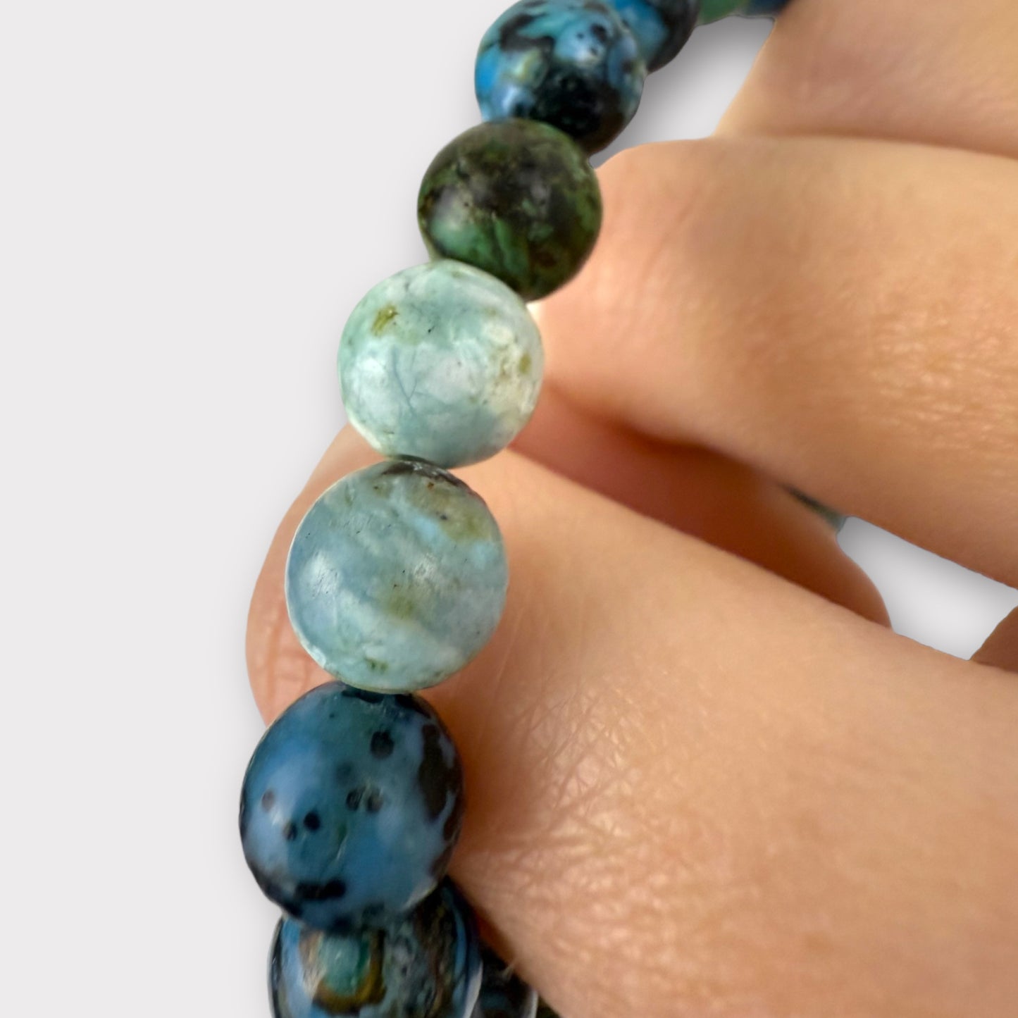 Bracelet opale bleue des andes