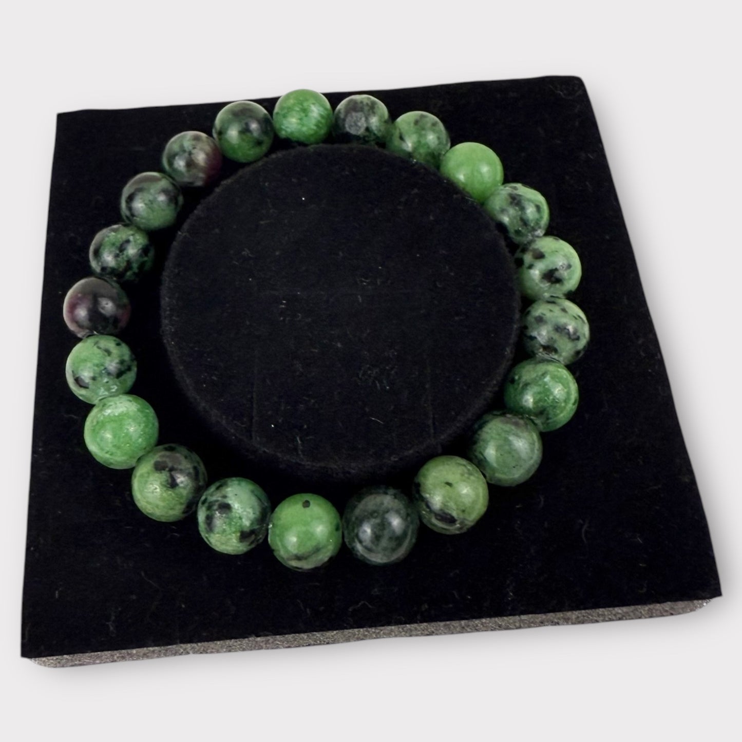 Bracelet rubis zoisite
