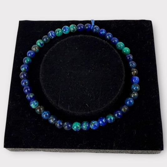Bracelet azurite malachite