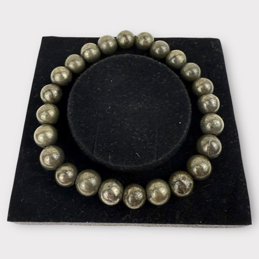 Bracelet pyrite