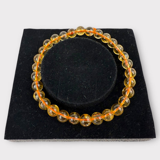 Bracelet citrine naturelle