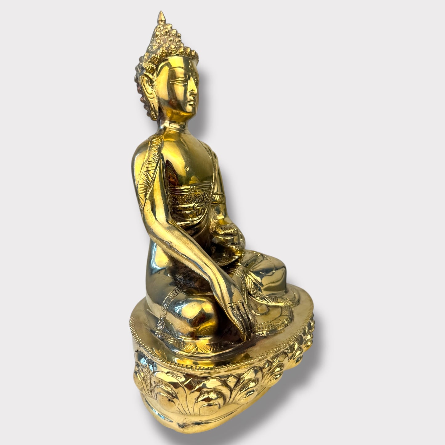 Statue de Bouddha Mudra Bhumisparsha - grand model