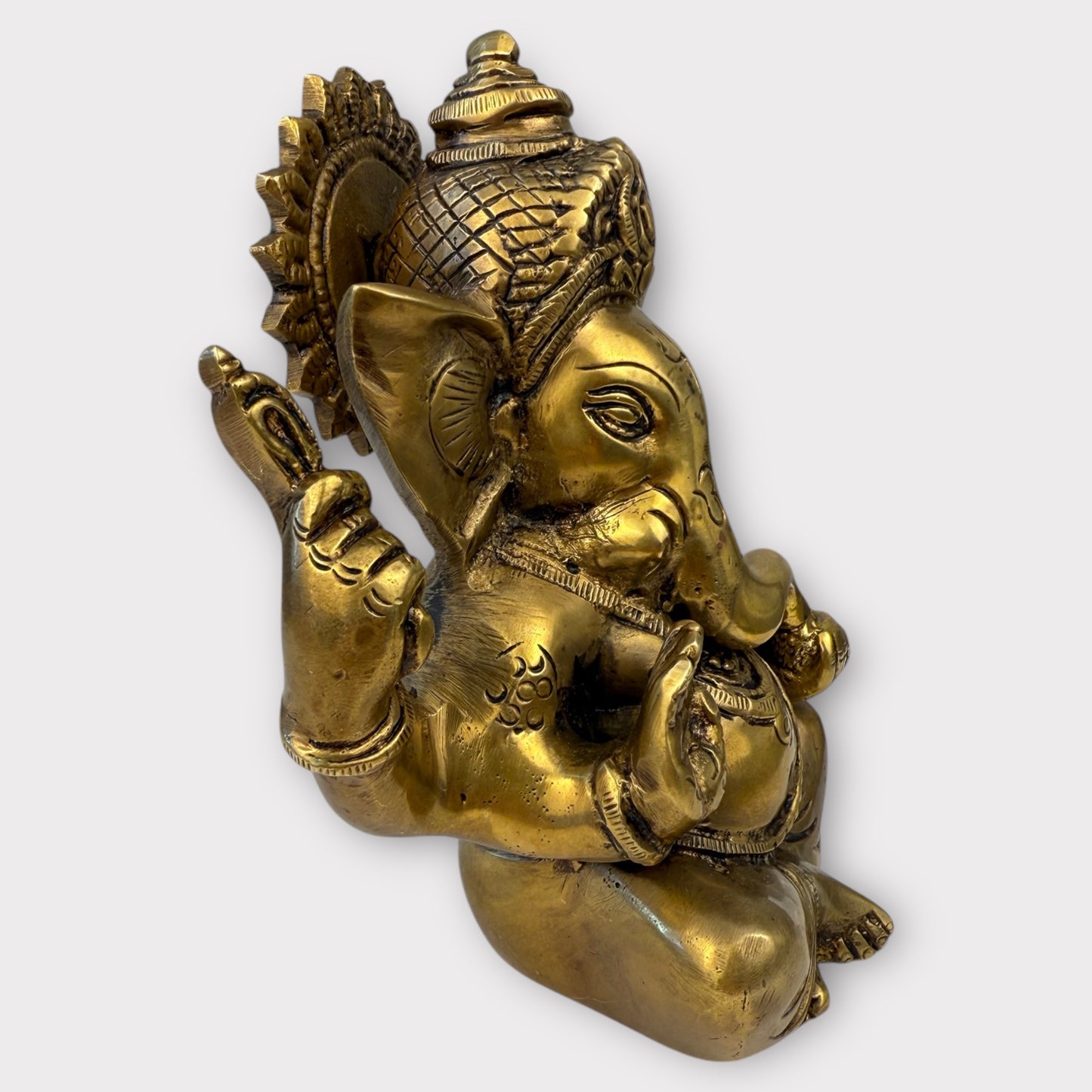 Statue de Ganesh en Laiton