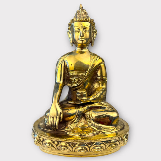 Statue de Bouddha Mudra Bhumisparsha - grand model