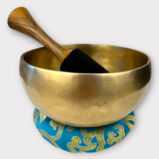 Bol Tibétain 7 Métaux – Qualité Naturelle - SOL - 132mm - 494g
