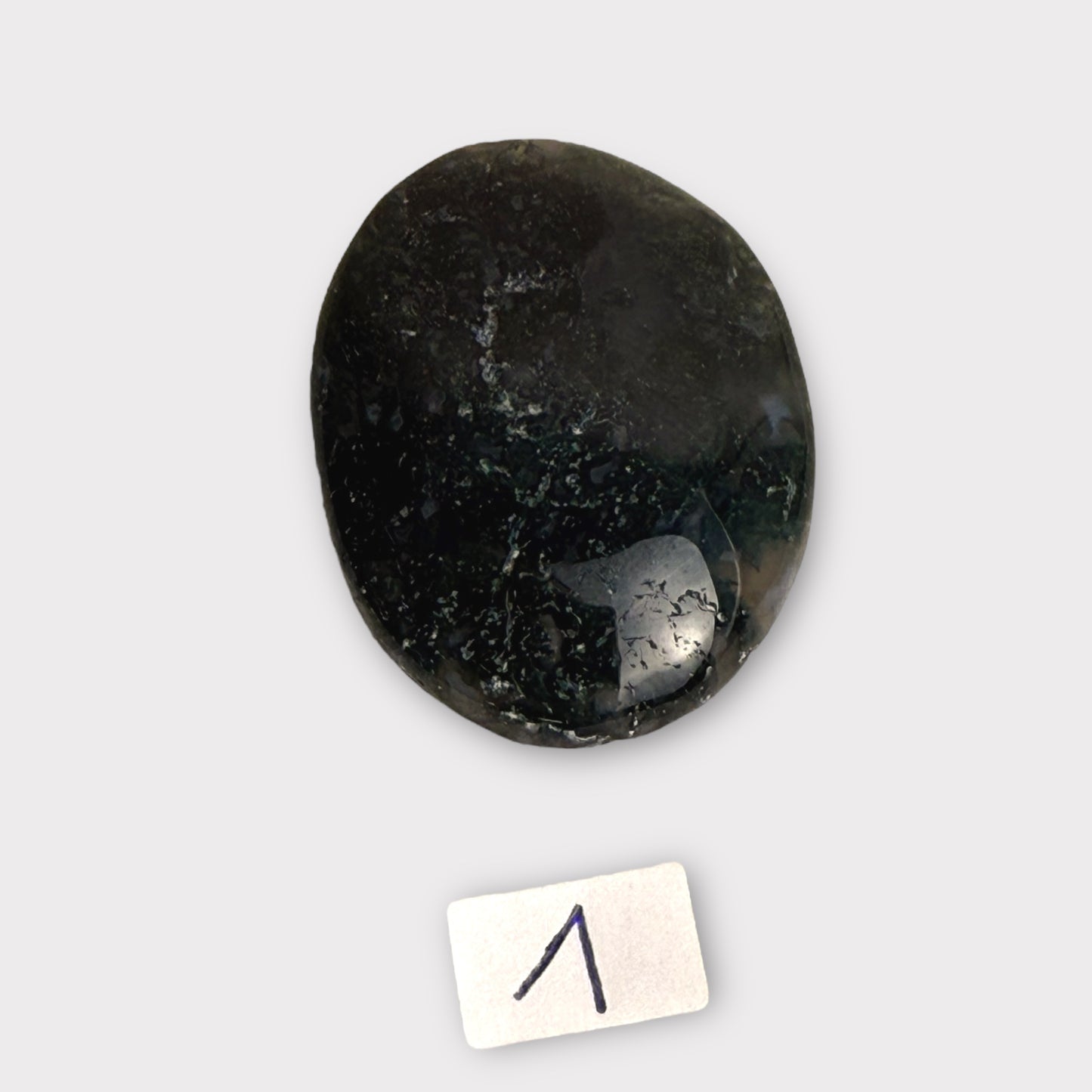 Galet anti stress agate mousse