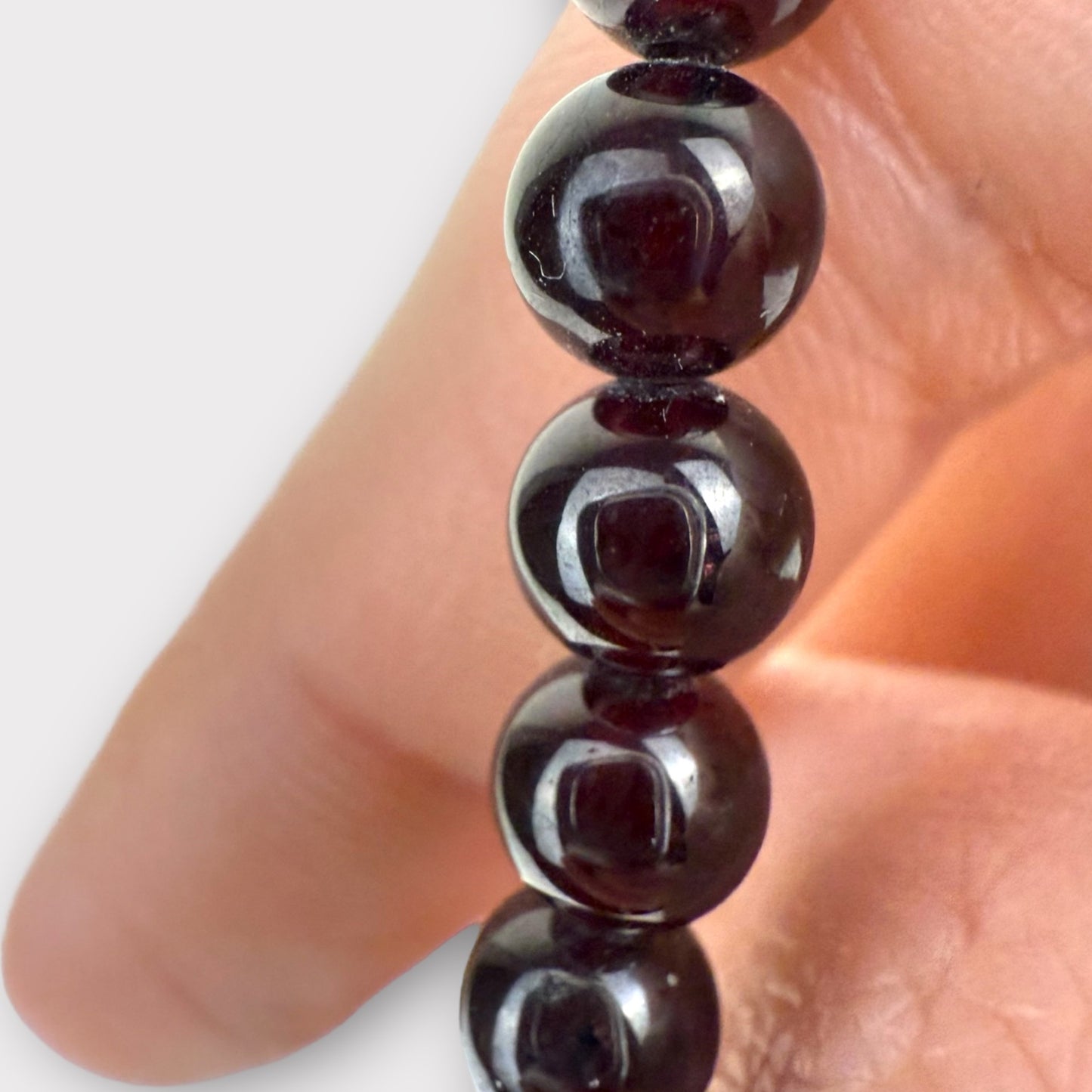Bracelet grenat almandin