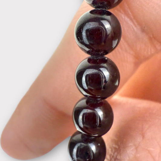 Bracelet grenat almandin