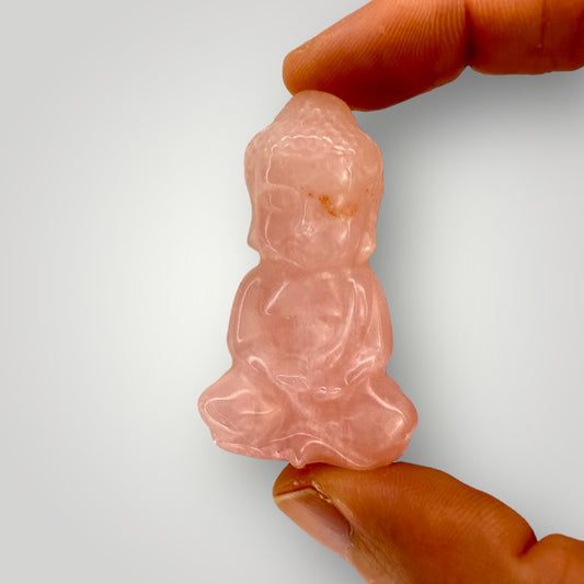 Bouddha indien quartz rose