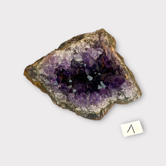 Druse d'améthyste