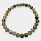 Bracelet boule Agate mousse