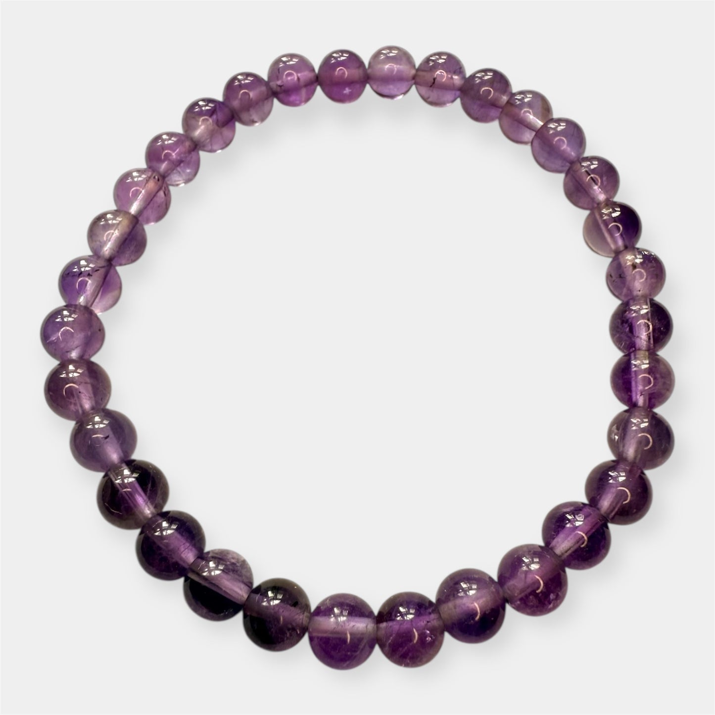 Bracelet boule Améthyste Brésil
