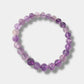 Bracelet boule Améthyste Lavande