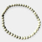 Bracelet boule Howlite blanche