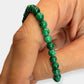 Bracelet boule Malachite