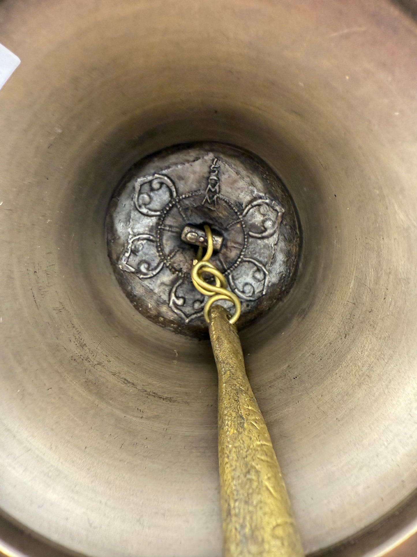 Cloche Tibétaine avec Dorje – Ganta 170 mm