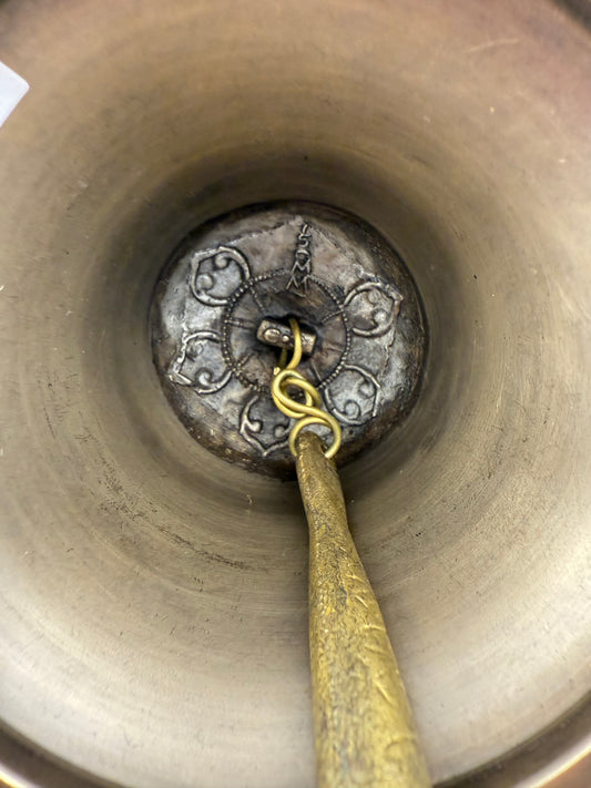 Cloche Tibétaine avec Dorje – Ganta 170 mm