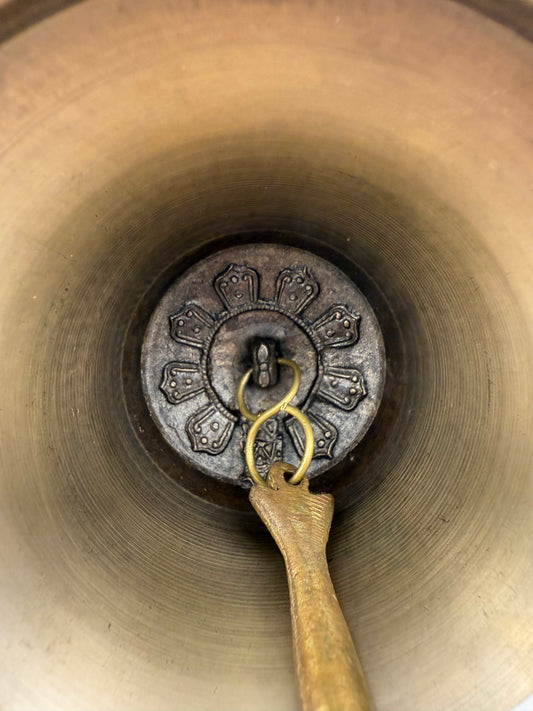 Cloche Tibétaine avec Dorje – Ganta 170 mm