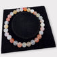 Bracelet agate rose