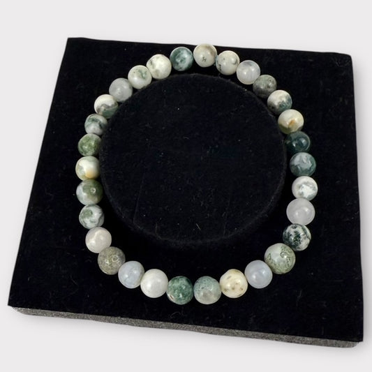 Bracelet agate arbre
