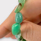 Bracelet chrysoprase