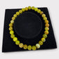 Bracelet opale verte