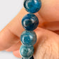 Bracelet apatite bleue AB