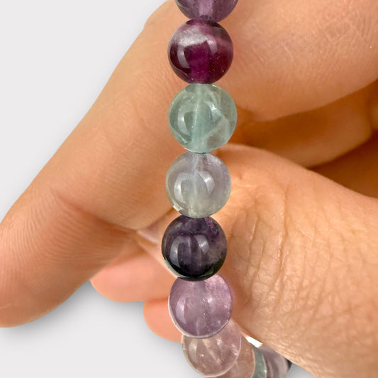 Bracelet fluorine multicolore
