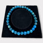 Bracelet apatite bleue