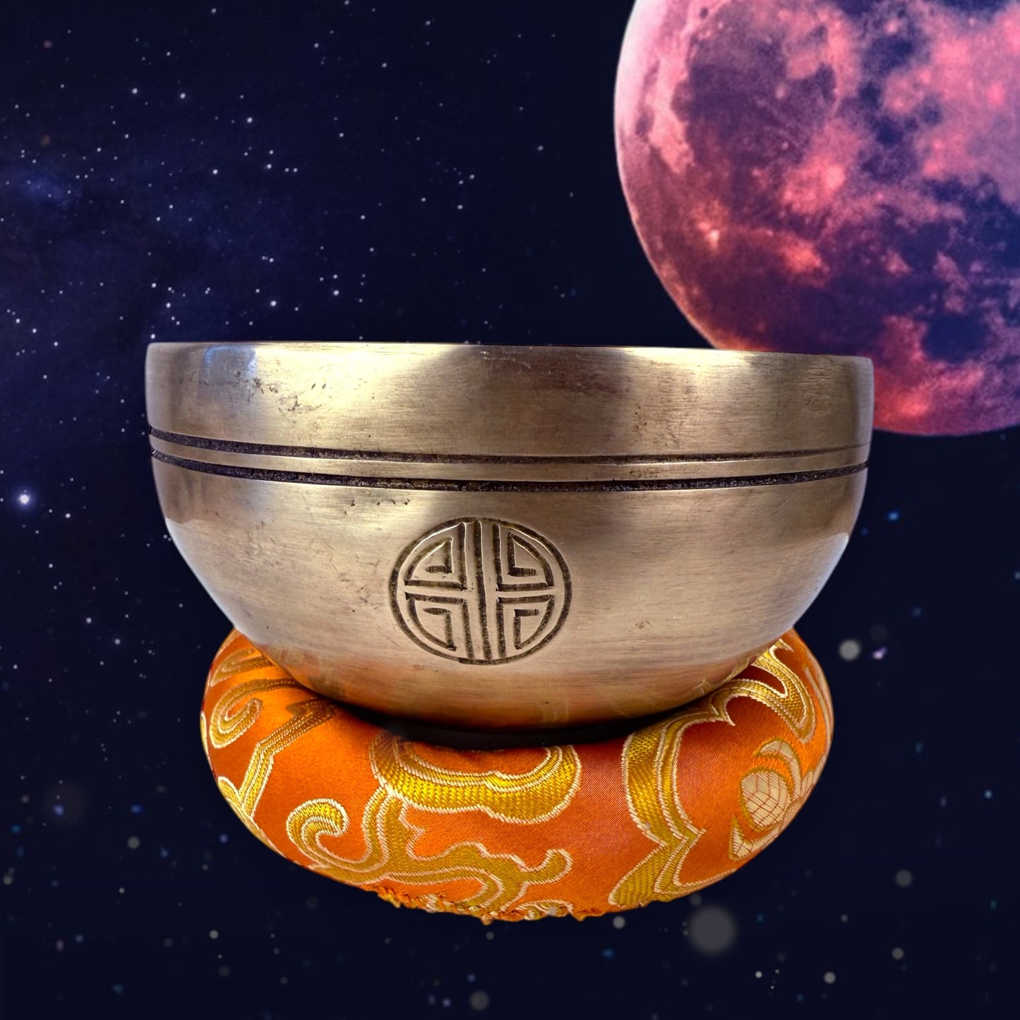 Bol Tibétain Full Moon Ré - 489g - 120mm