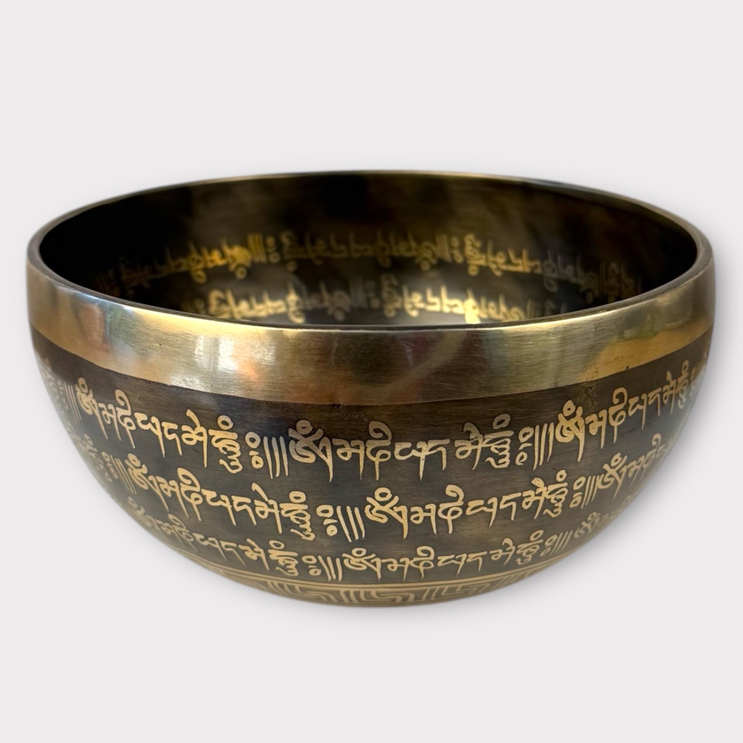 Bol Tibétain Gravé SI - 942g - 175mm
