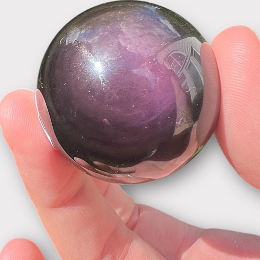 Sphère obsidienne oeil céleste