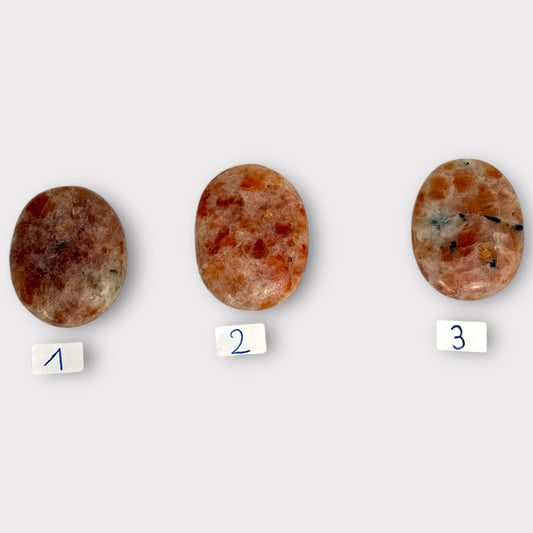 Galet anti stress pierre de soleil