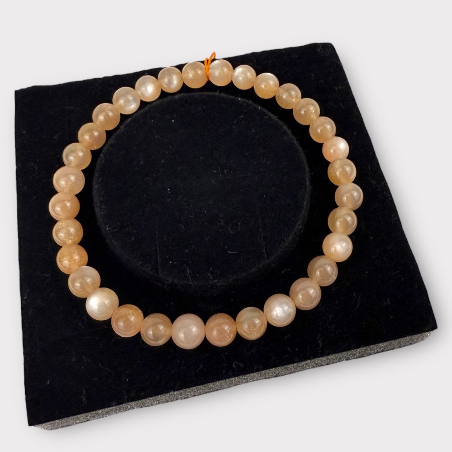 Bracelet pierre de lune rose