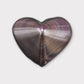 Galet coeur obsidienne oeil céleste