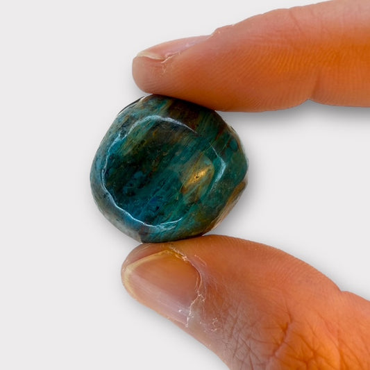Pierre roulée chrysocolle